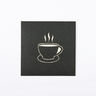 Coffee Cup 3D Pop Up Greeting Card With White Envelope 148×210mm Size ODM