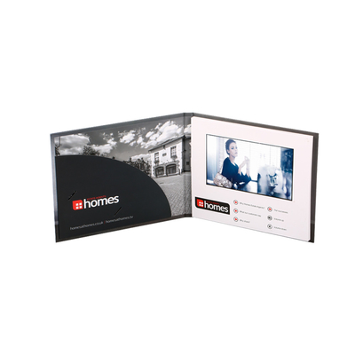 Cajas de presentación de video de lujo Embalaje Destaca con tarjeta de correo de video
