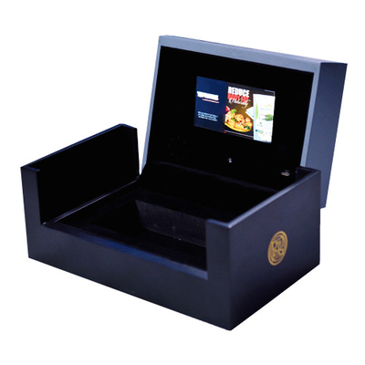 Memoria video del negro 7inch 256MB de la caja de regalo de la pantalla LCD de la presentación para el recuerdo