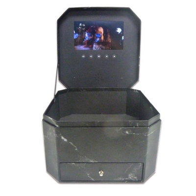 Caja de regalo video de la pantalla LCD del ODM USB 7inch Autoplaying para el negocio de publicidad